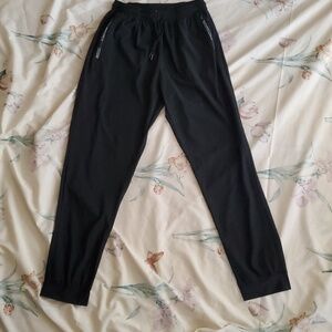 Stretch Active Jogging Pant Large 80% Nylon 30% Spandex Black Like New